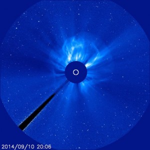 September, 2014 coronal mass ejection