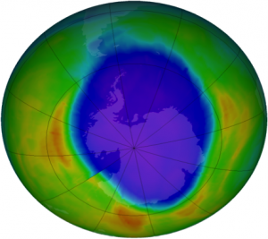 Ozone Hole Monitoring 2016